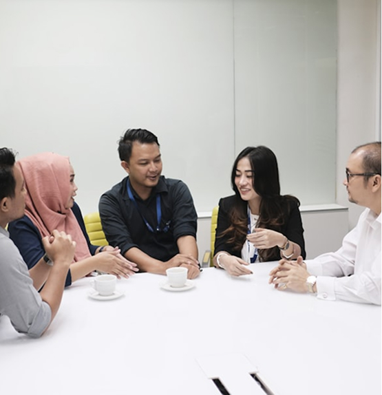 Aircraft carrier deck with Rafale jets - blue ocean view